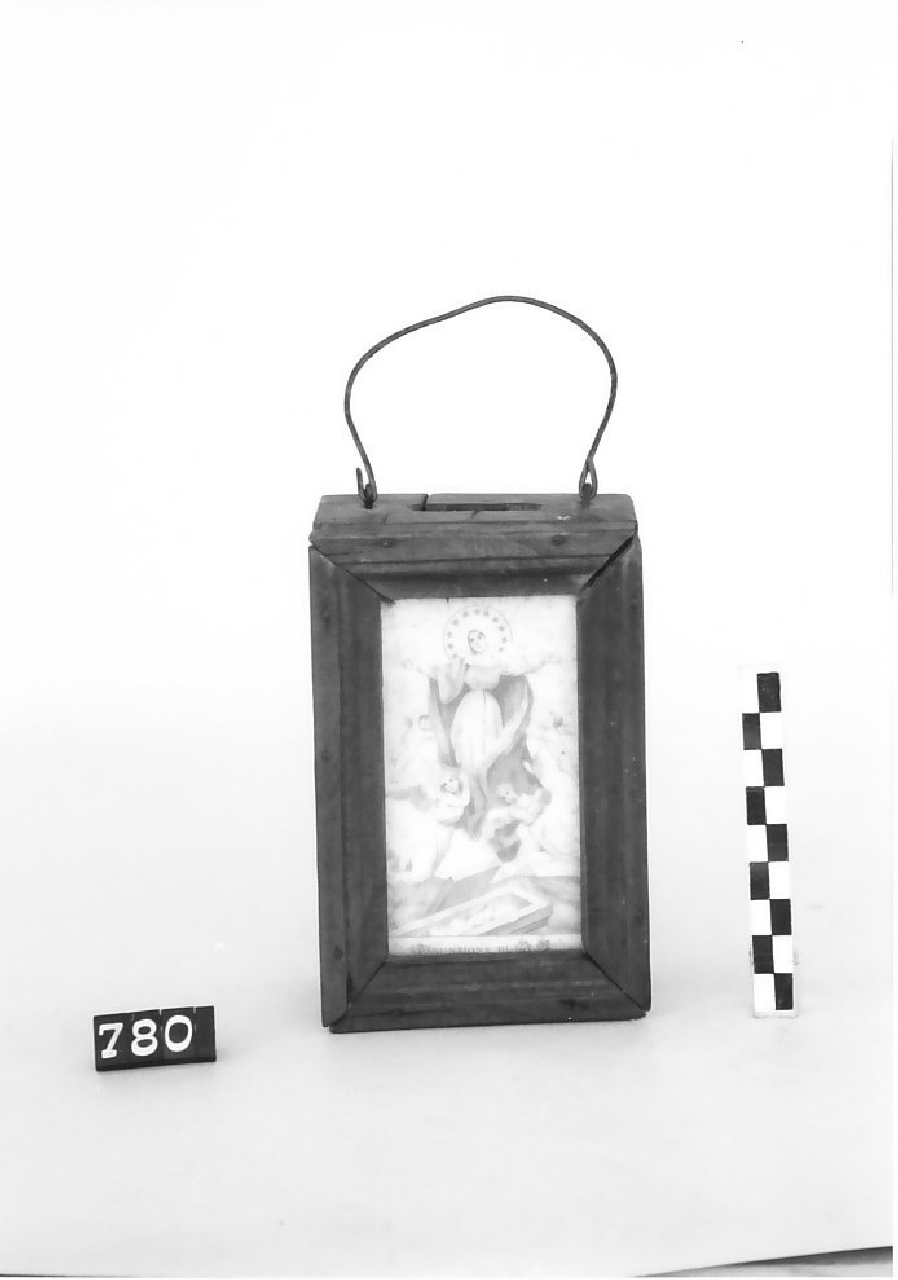 Assunzione (anche Assunzione della Madonna) (cassetta per elemosine, strumenti per il culto) - produzione seriale (sec. XX prima metà)