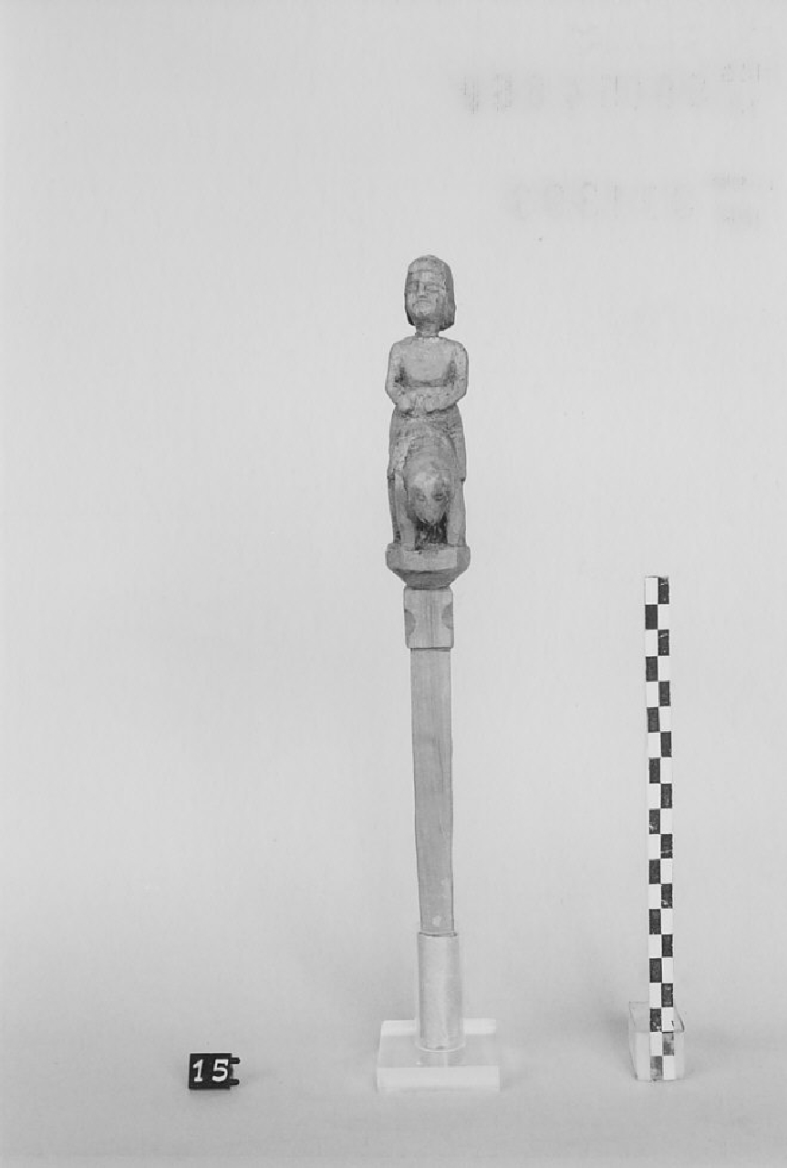 conocchia, strumenti per la filatura - artigianato pastorale (sec. XX prima metà)