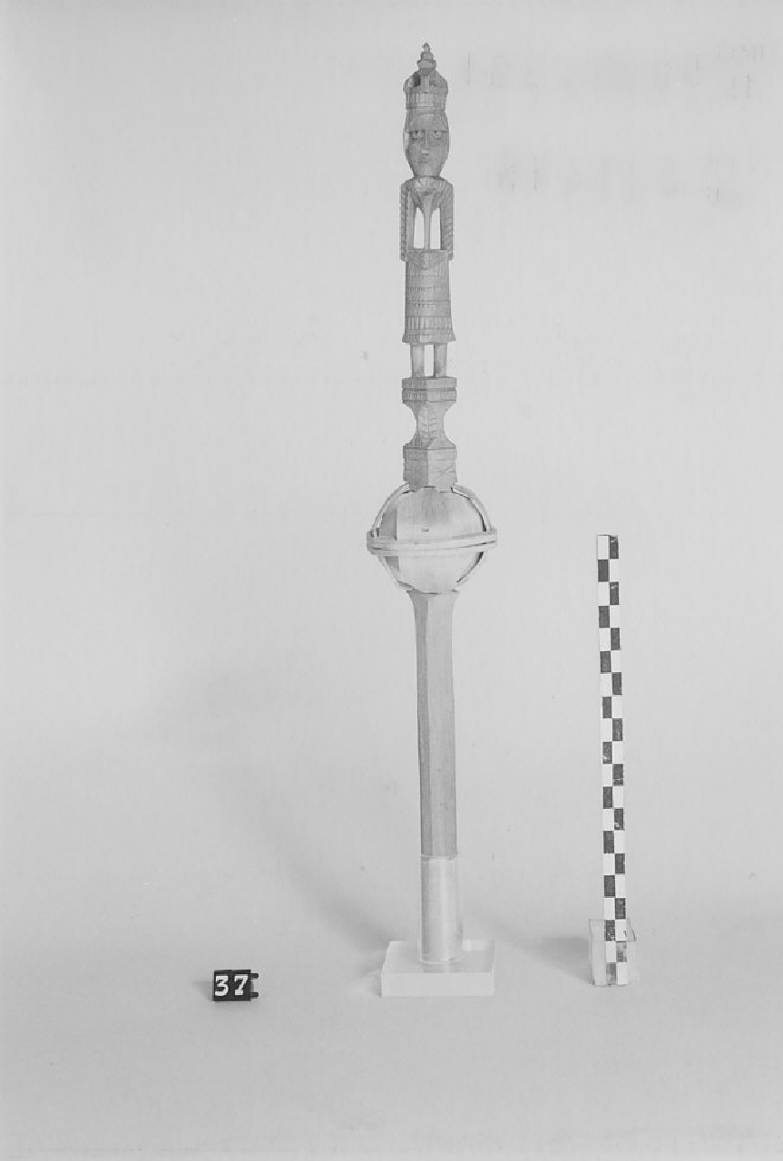 conocchia, strumenti per la filatura - artigianato pastorale (sec. XX seconda metà)