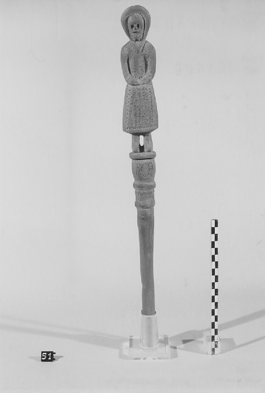 conocchia, strumenti per la filatura - artigianato pastorale (sec. XX seconda metà)