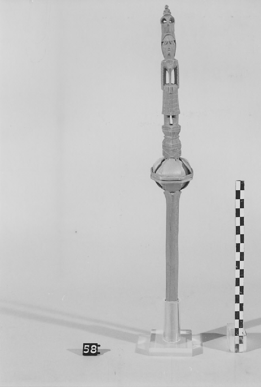 conocchia, strumenti per la filatura - artigianato pastorale (sec. XX seconda metà)