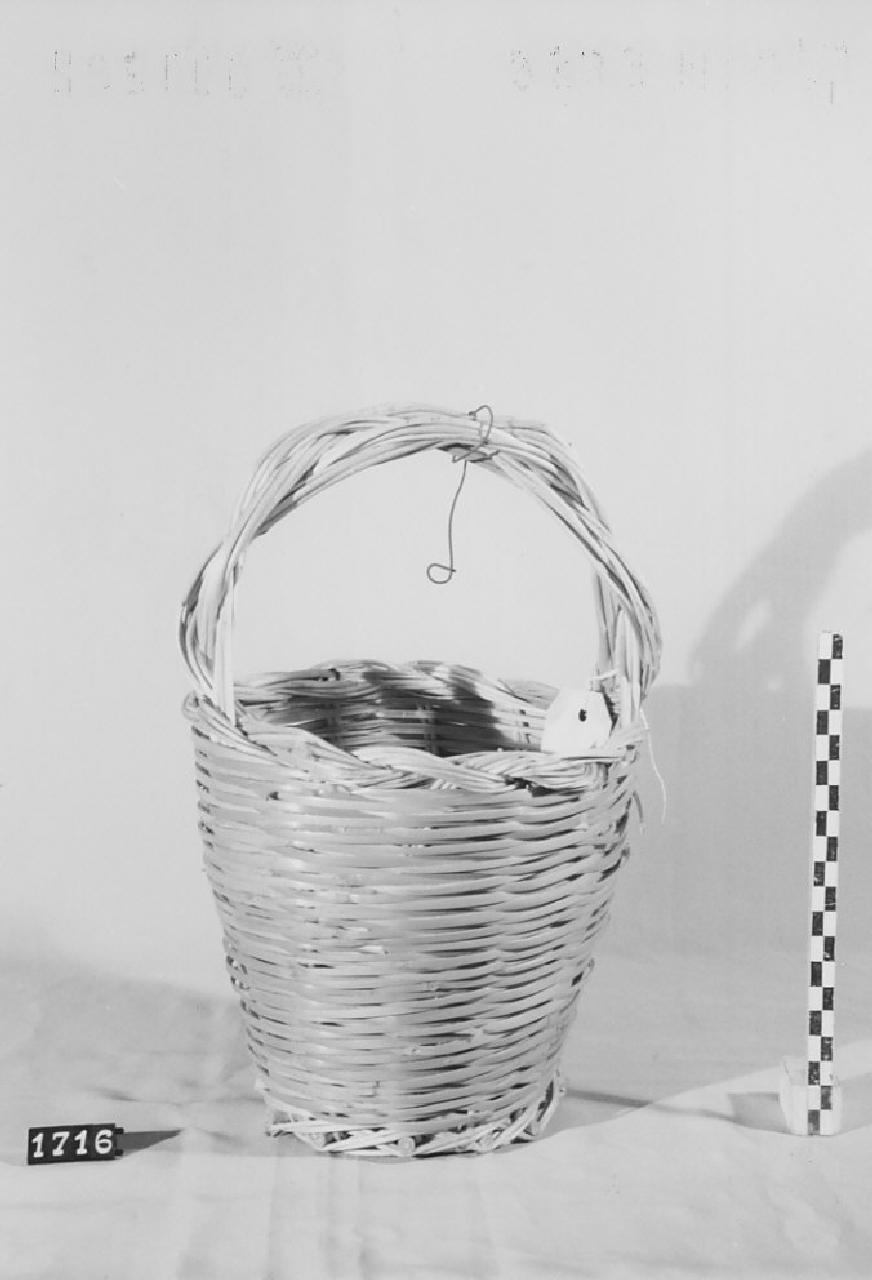 paniere, cesti - manifattura (sec. XX seconda metà)