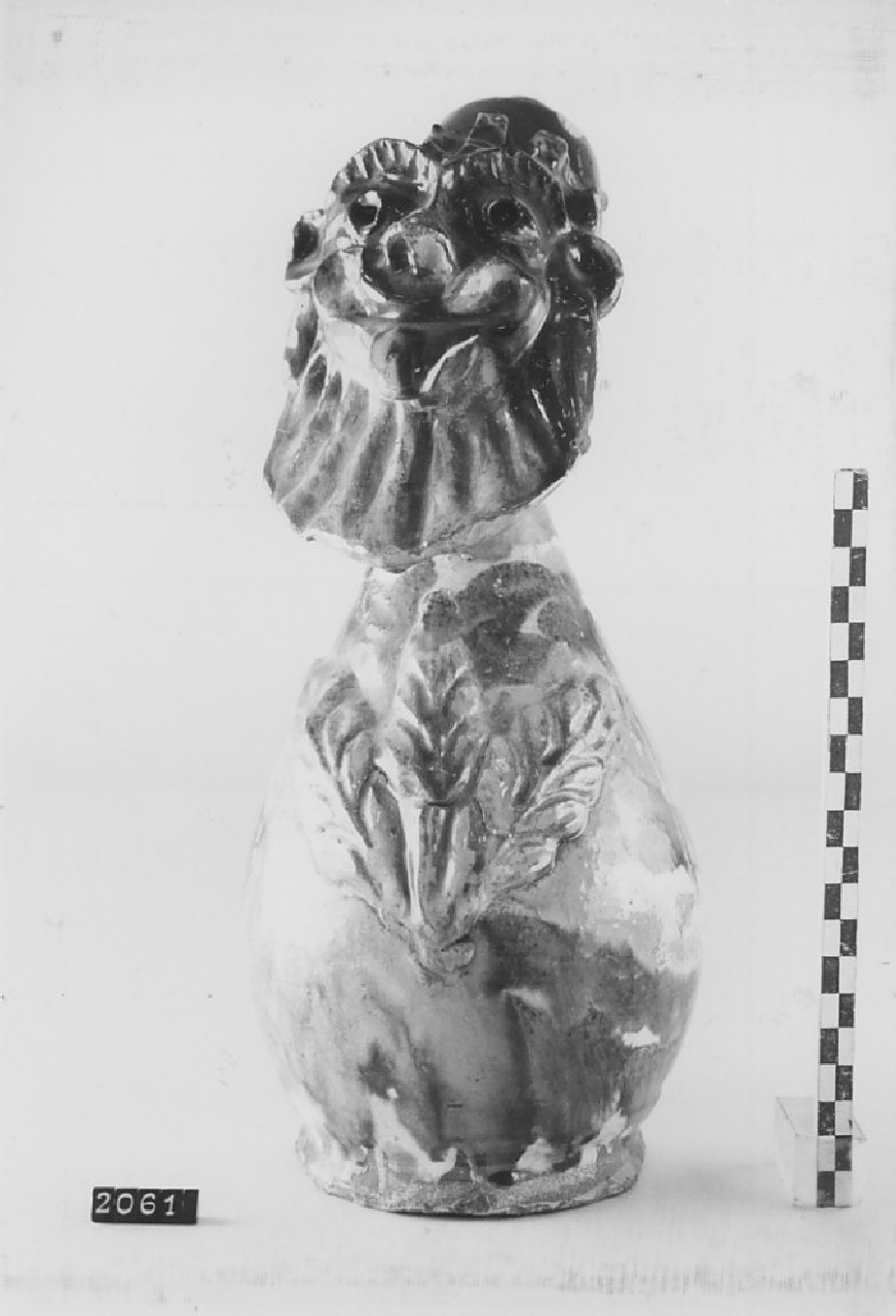 bottiglia, ceramica - produzione di Seminara (sec. XX seconda metà)