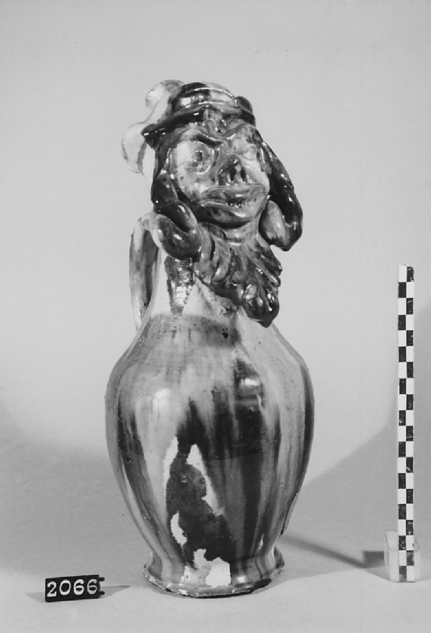 bottiglia, ceramica - produzione di Seminara (sec. XX seconda metà)