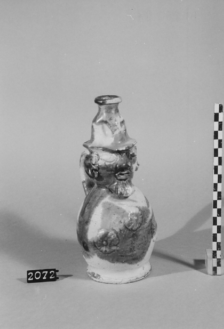 bottiglia, ceramica - produzione di Seminara (sec. XX seconda metà)