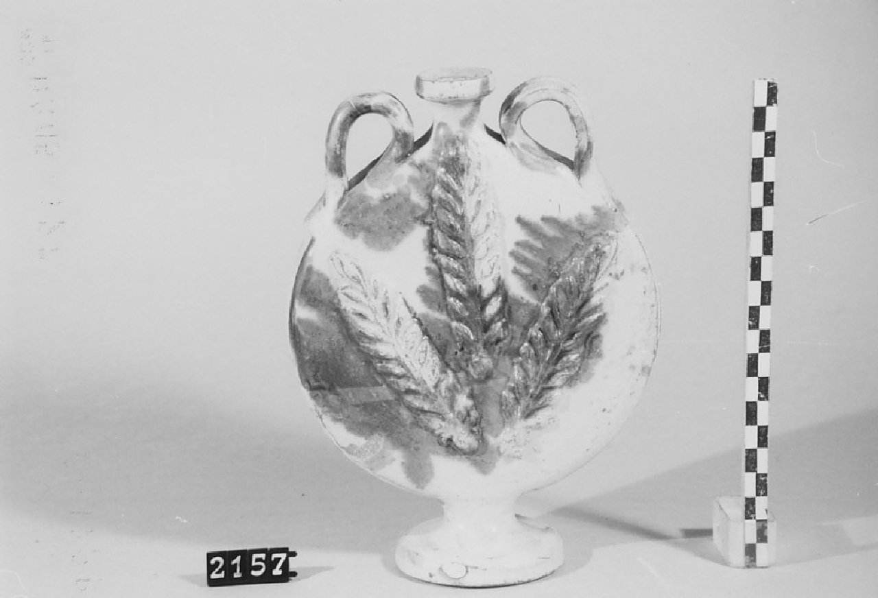 bottiglia, ceramica - produzione di Seminara (sec. XX seconda metà)