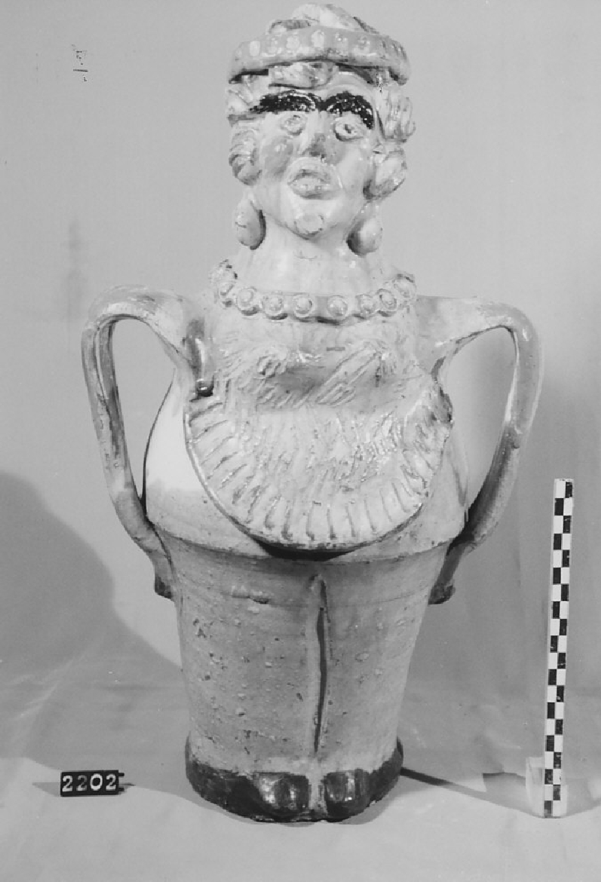 bottiglia, ceramica - bottega del ceramista (1954)