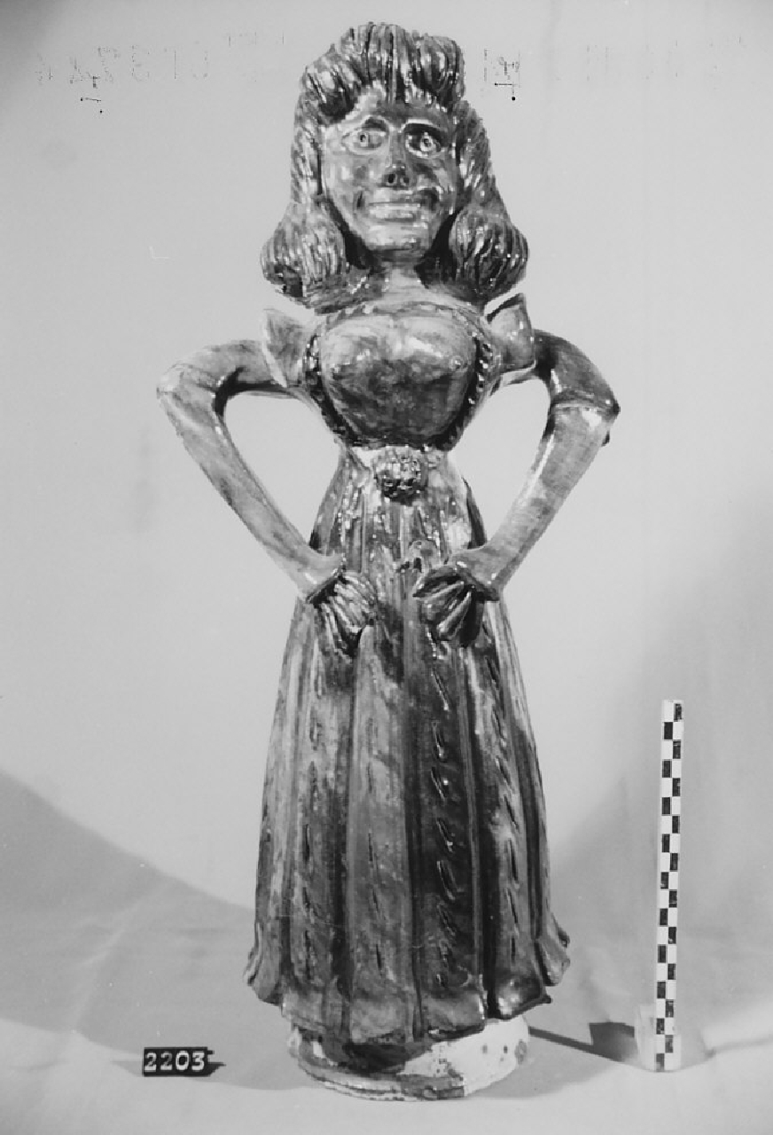 bottiglia, ceramica - bottega del ceramista (1954)