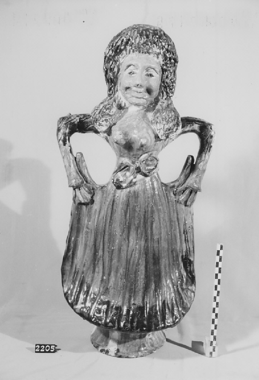 bottiglia, ceramica - bottega del ceramista (1954)