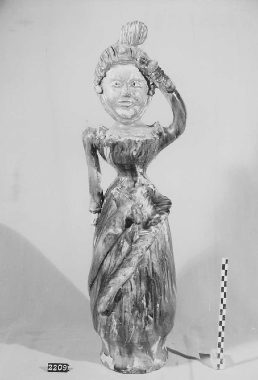 bottiglia, ceramica - bottega del ceramista (sec. XX)