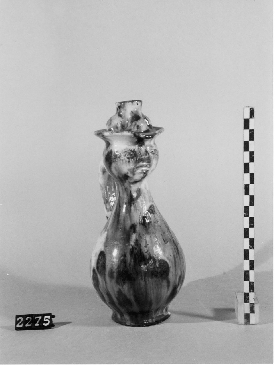 anfora antropomorfa, ceramica - produzione di Seminara (sec. XX seconda metà)