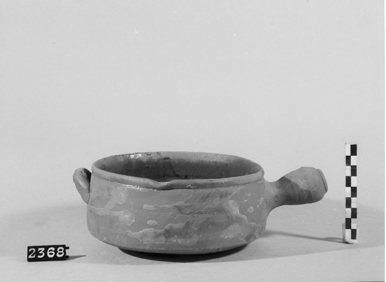 tegame, ceramica - bottega del ceramista (sec. XX seconda metà)