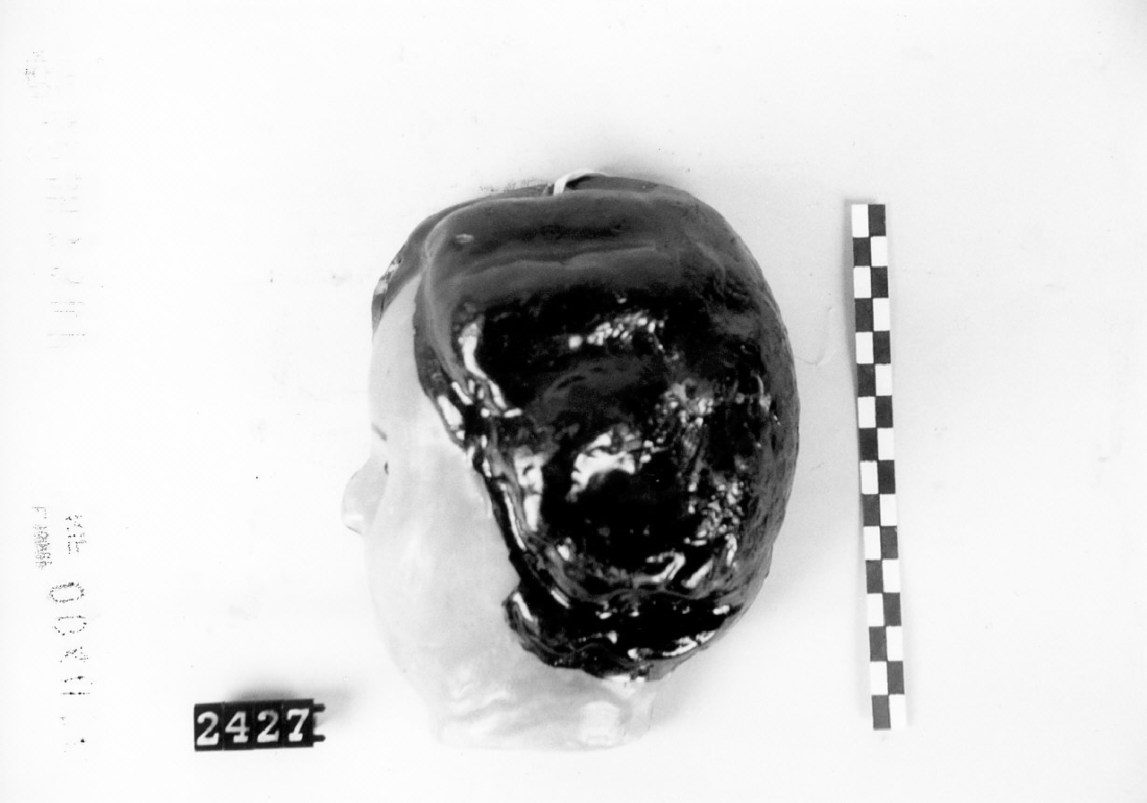 Profilo di bambino (ex voto) - bottega Surace (1950-1980)