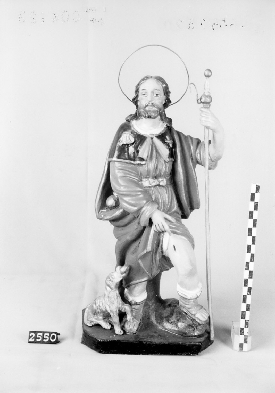 San Rocco (statuetta devozionale) - bottega del ceramista (1960 ca)