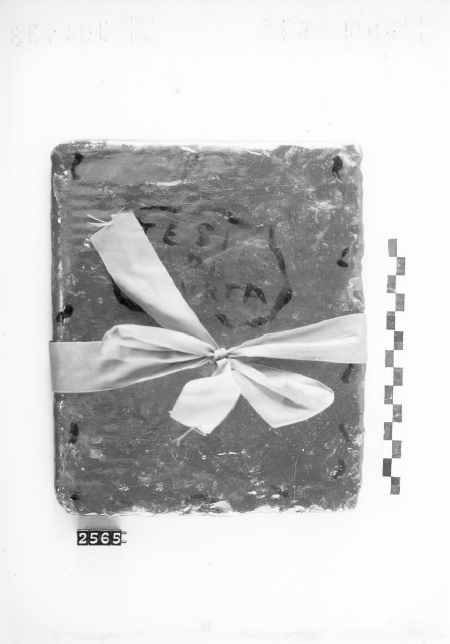 Libro (ex voto) - bottega Surace (sec. XX seconda metà)