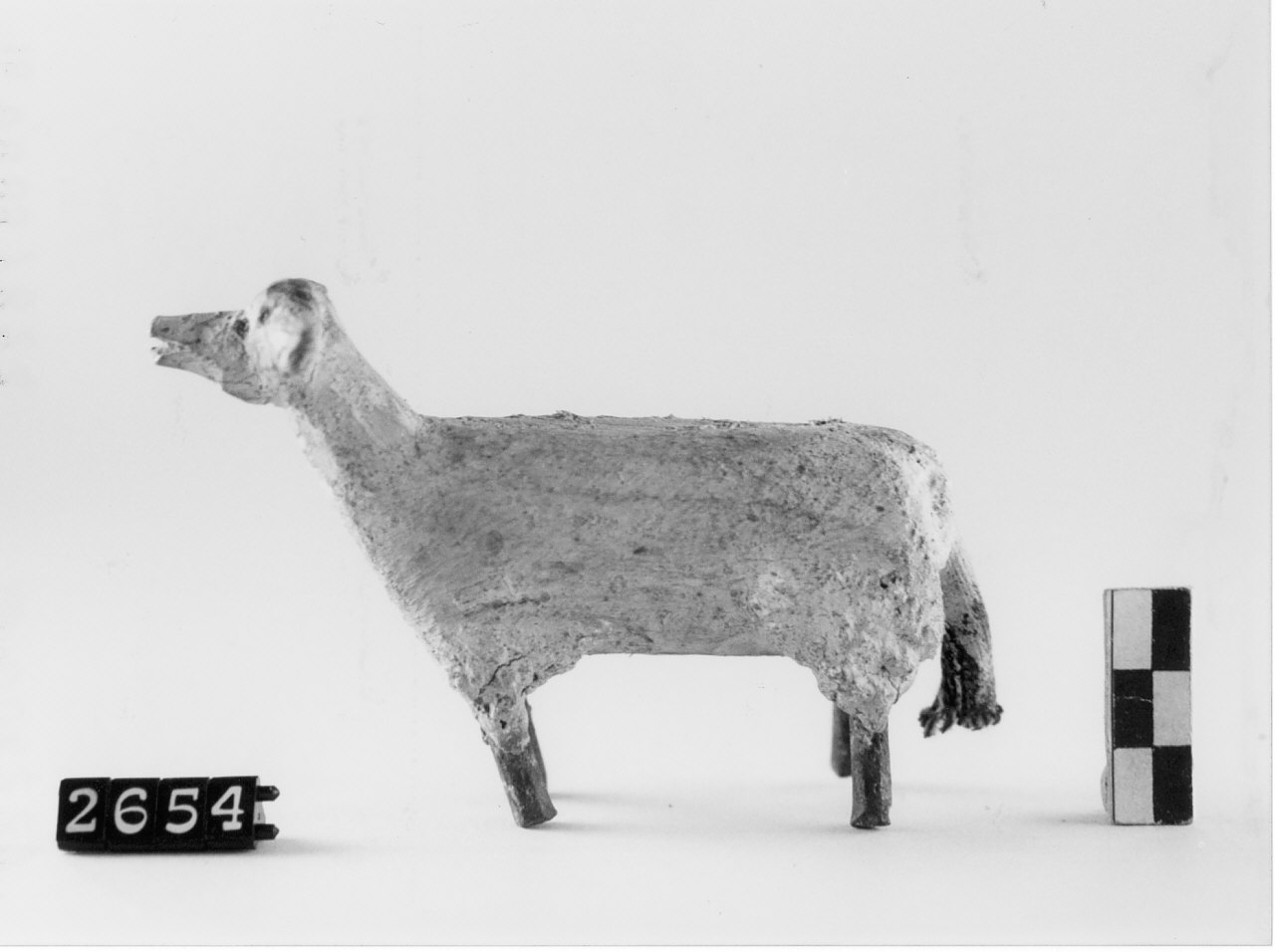 Pecora (statuetta da presepe) - bottega meridionale (sec. XIX fine)