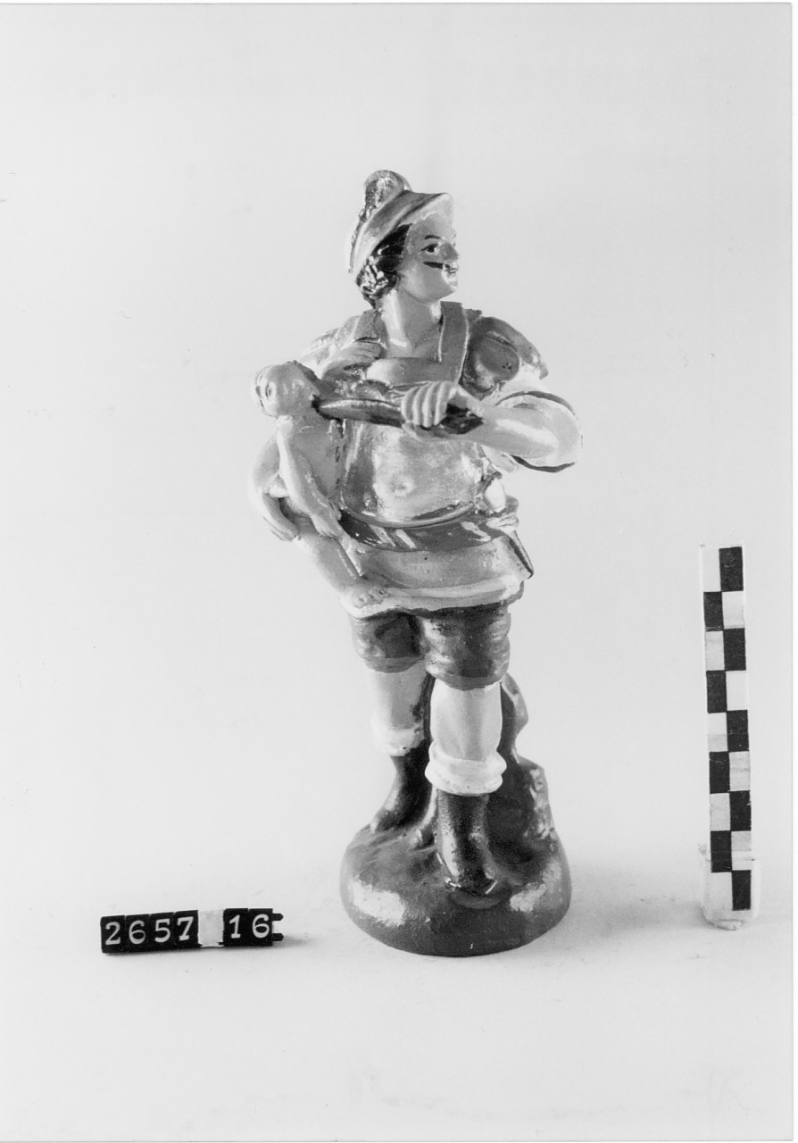 Soldato romano (statuetta da presepe, religiosità popolare) - bottega del ceramista (1968 ca)