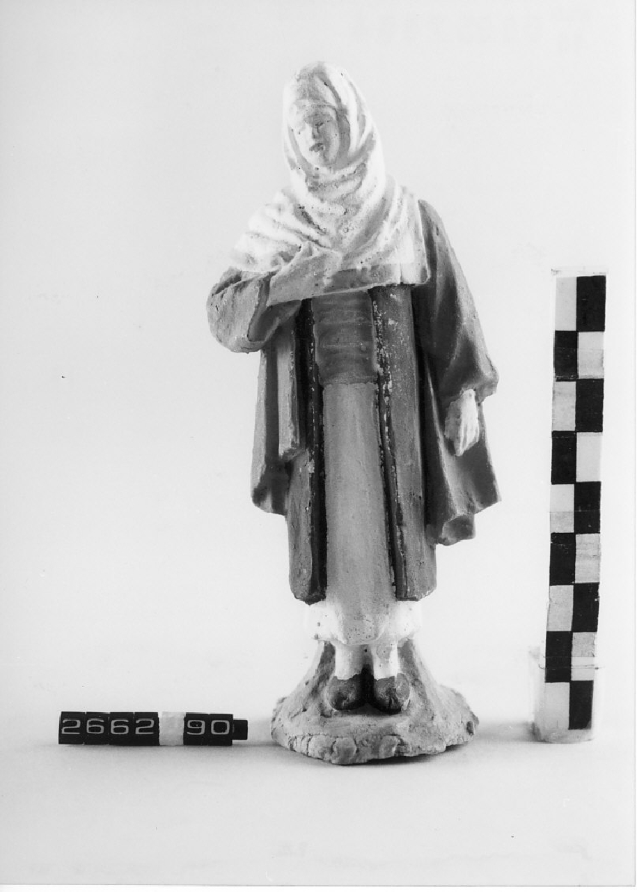 Uomo in abiti orientali (statuetta da presepe, religiosità popolare) - ambito di Antonio Rotondo (1915 ca)