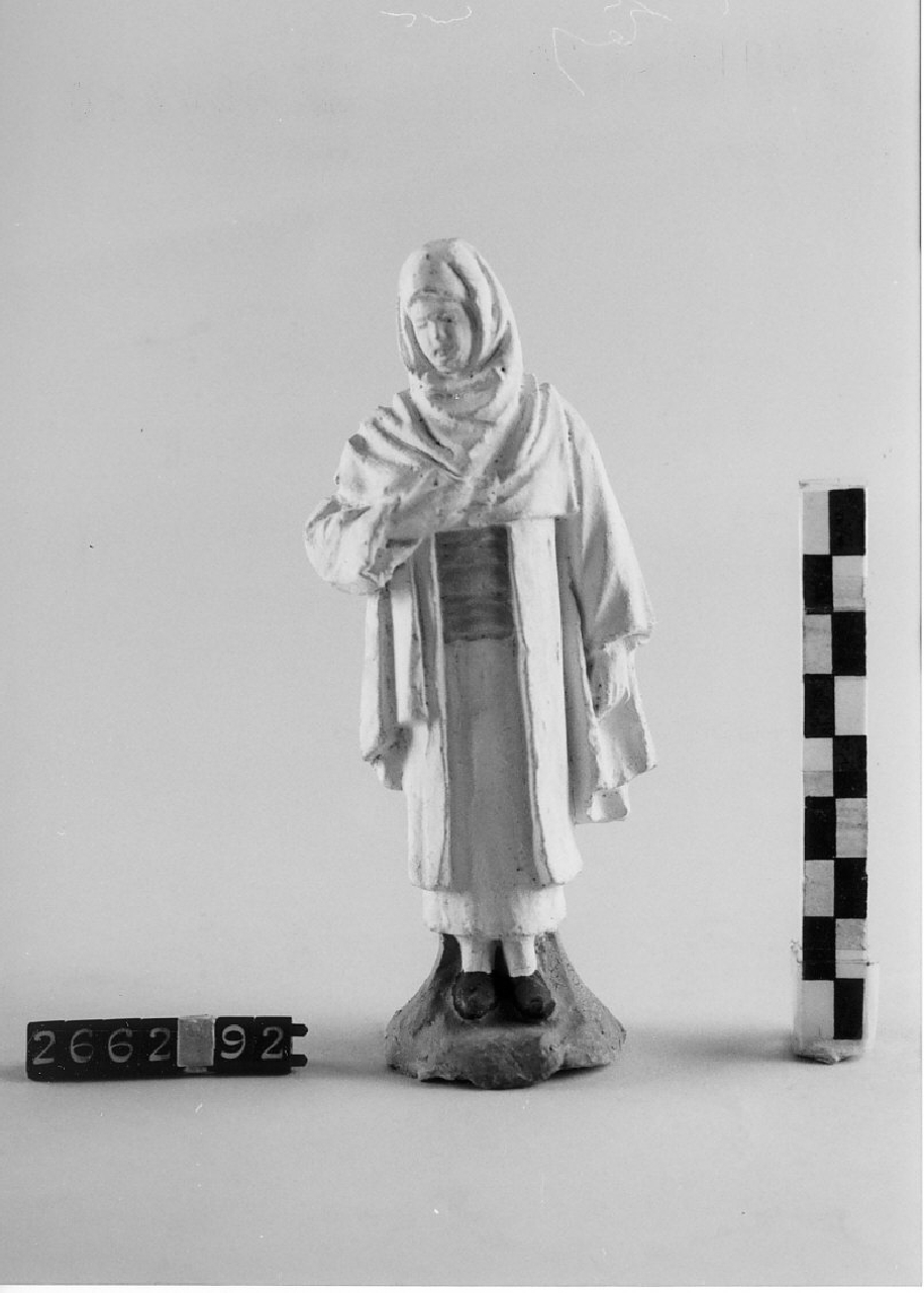 Uomo in abiti orientali (statuetta da presepe, religiosità popolare) - ambito di Antonio Rotondo (1915 ca)