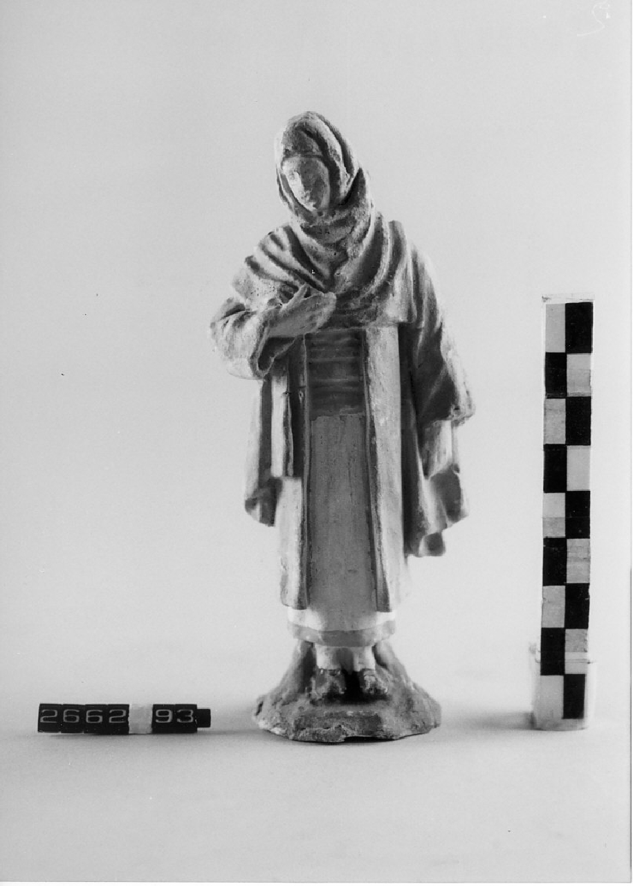 Uomo in abiti orientali (statuetta da presepe, religiosità popolare) - ambito di Antonio Rotondo (1915 ca)