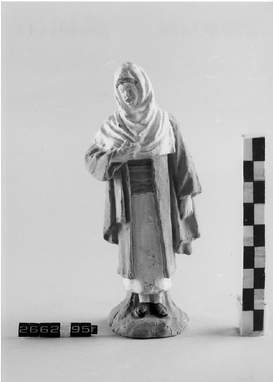 Uomo in abiti orientali (statuetta da presepe, religiosità popolare) - ambito di Antonio Rotondo (1915 ca)