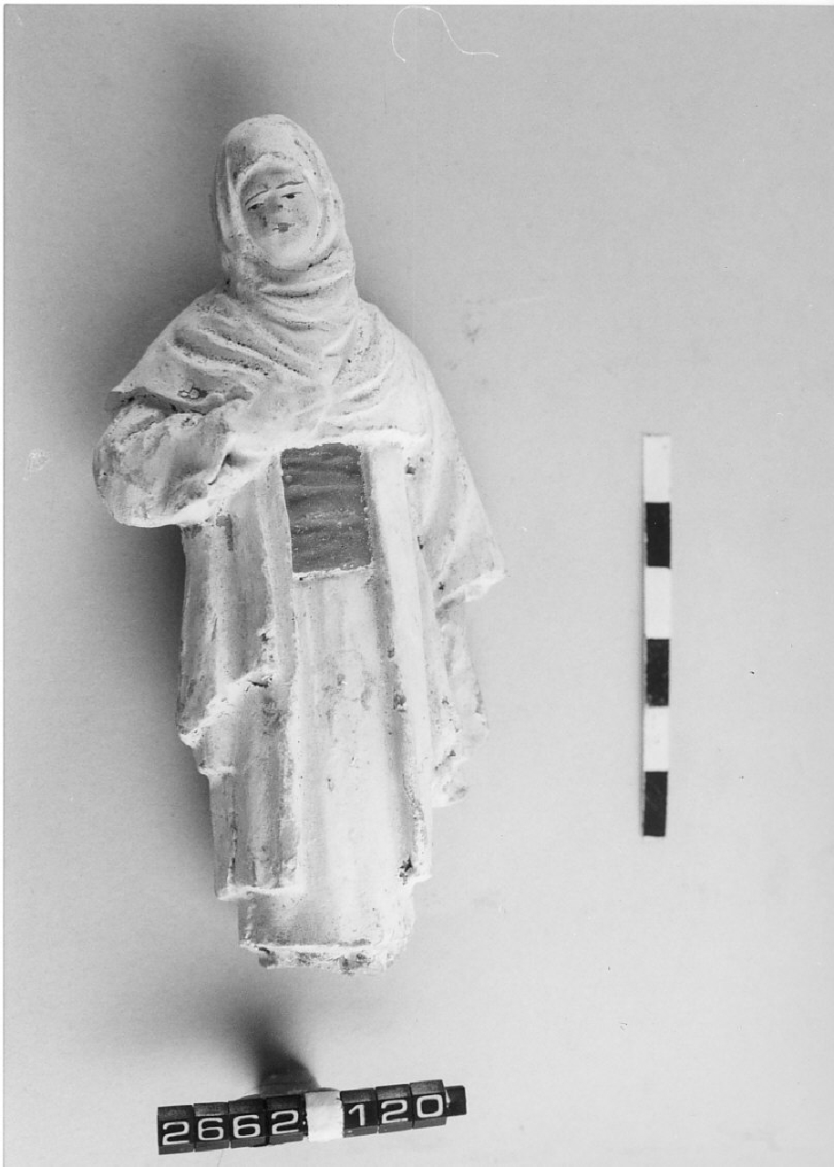 Uomo in abiti orientali (statuetta da presepe, religiosità popolare) - ambito di Antonio Rotondo (1915 ca)