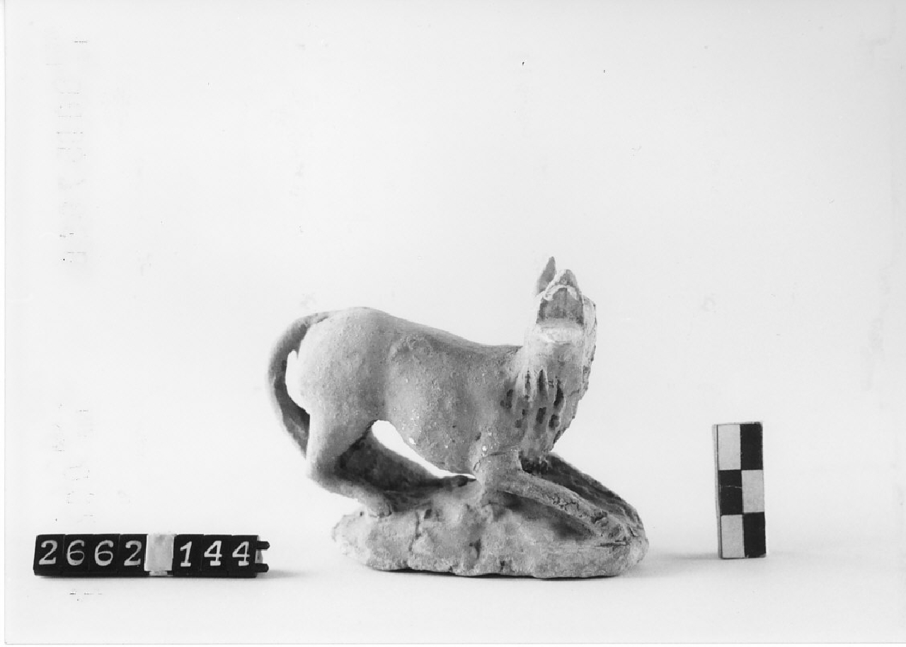 Scene dell'inferno (statuetta da presepe, religiosità popolare) - ambito calabrese (1915 ca)