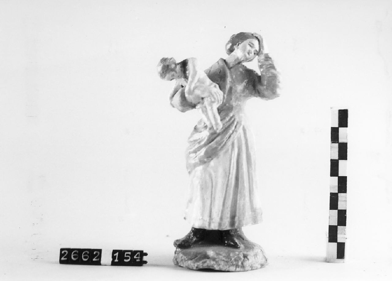 Strage degli innocenti (statuetta da presepe, religiosità popolare) - ambito calabrese (1915 ca)