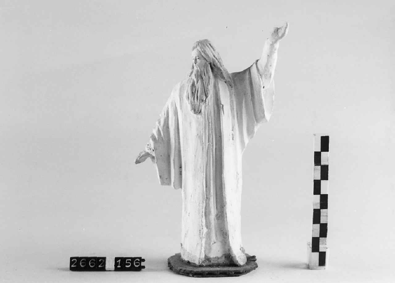 Beato (statuetta da presepe, religiosità popolare) - ambito calabrese (1915 ca)