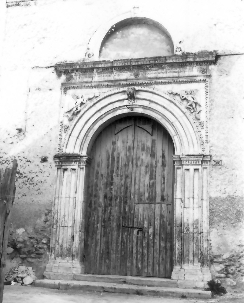 portale, opera isolata - bottega calabrese (sec. XVI)