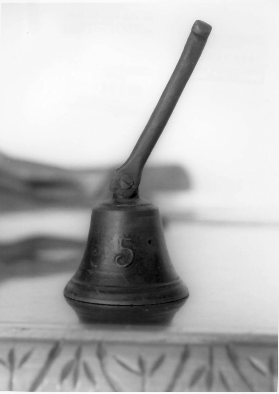 campanella di sacrestia, opera isolata - bottega calabrese (sec. XIX)