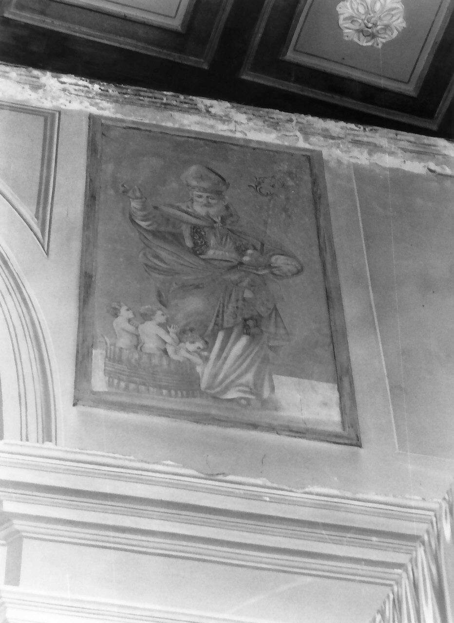 San Nicola di Bari (dipinto, elemento d'insieme) - ambito calabrese (fine/inizio secc. XIX/ XX)