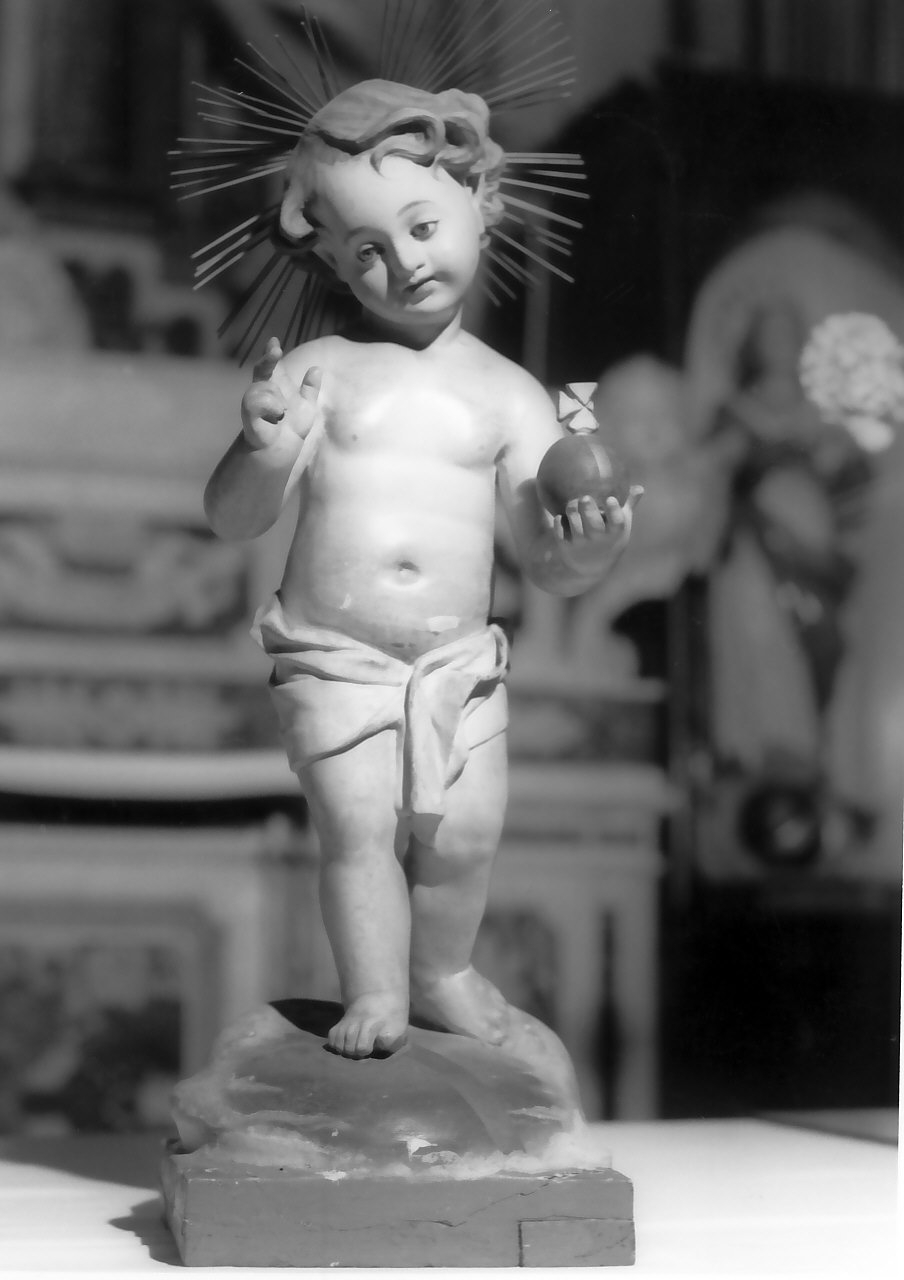 Gesù Bambino (statua, opera isolata) - bottega calabrese (fine/inizio secc. XIX/ XX)