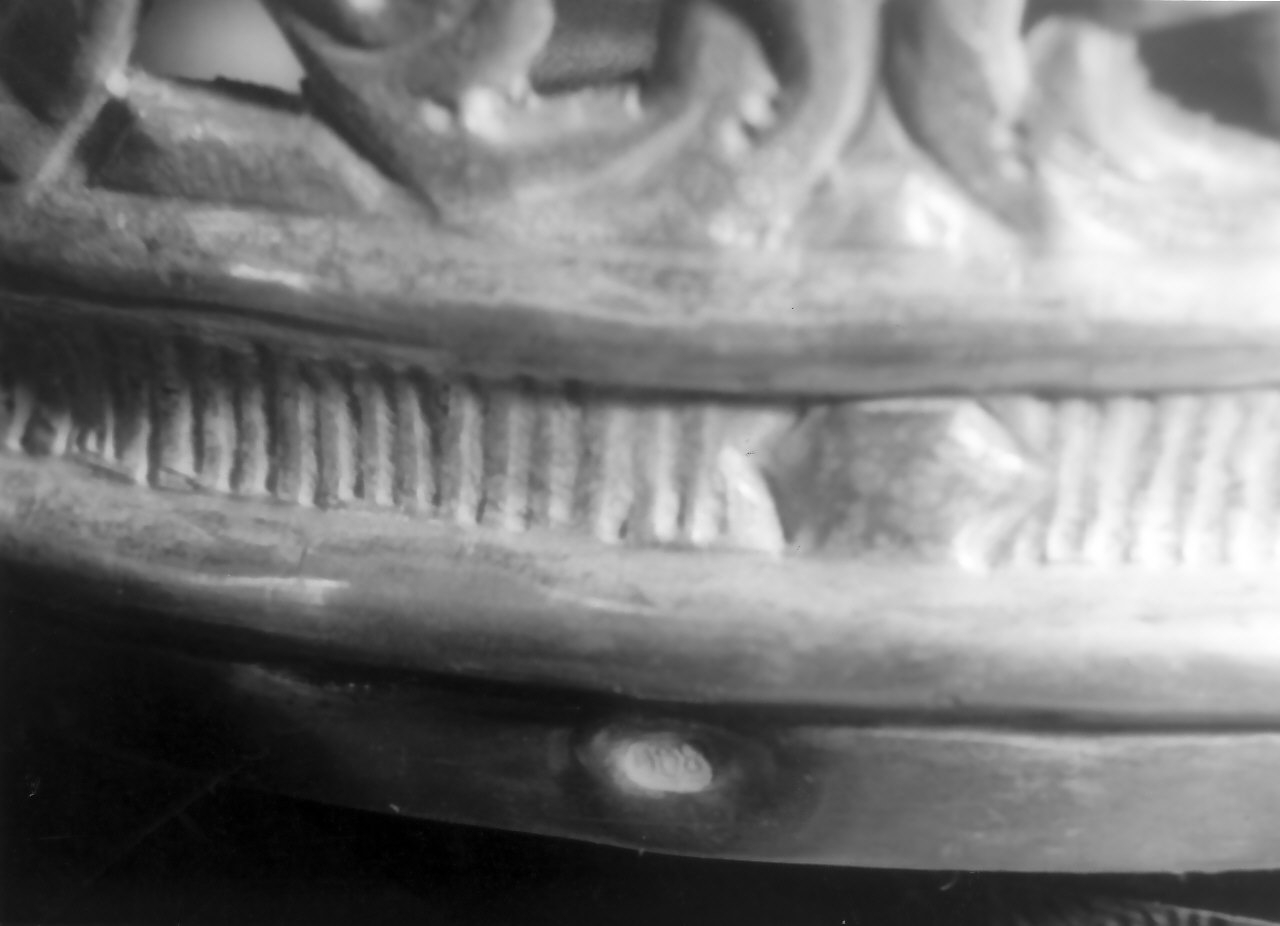 corona da statua, opera isolata - bottega Italia meridionale (fine sec. XIX)