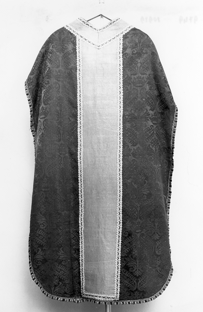 paramento liturgico, opera isolata - manifattura calabrese (sec. XIX)