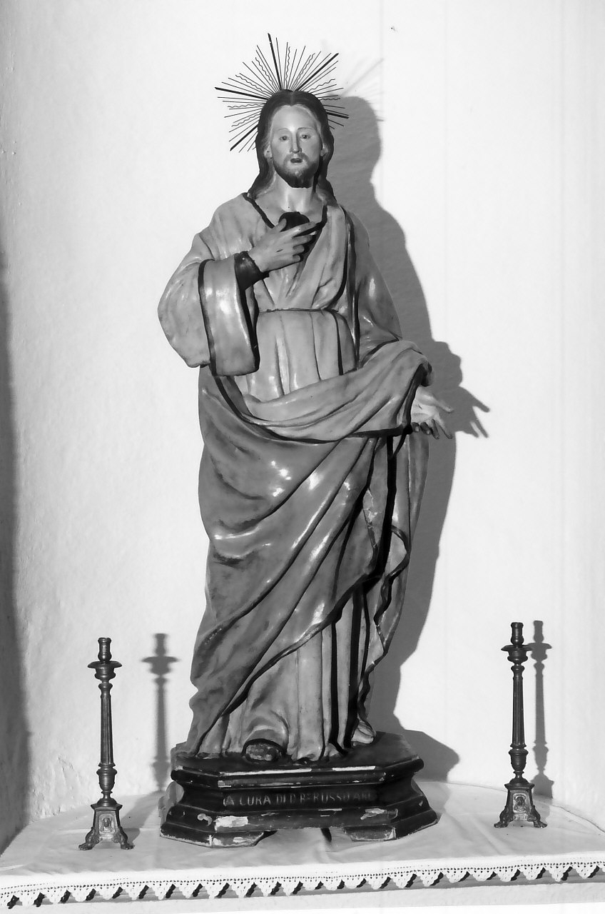 Sacro Cuore di Gesù (statua) - bottega pugliese (?) (sec. XIX)
