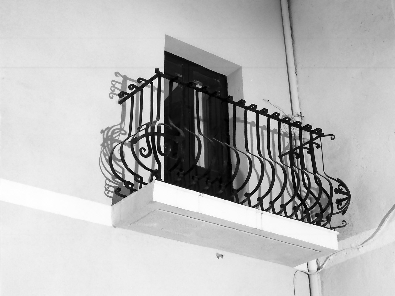 ringhiera di balcone - bottega calabrese (metà sec. XVIII)