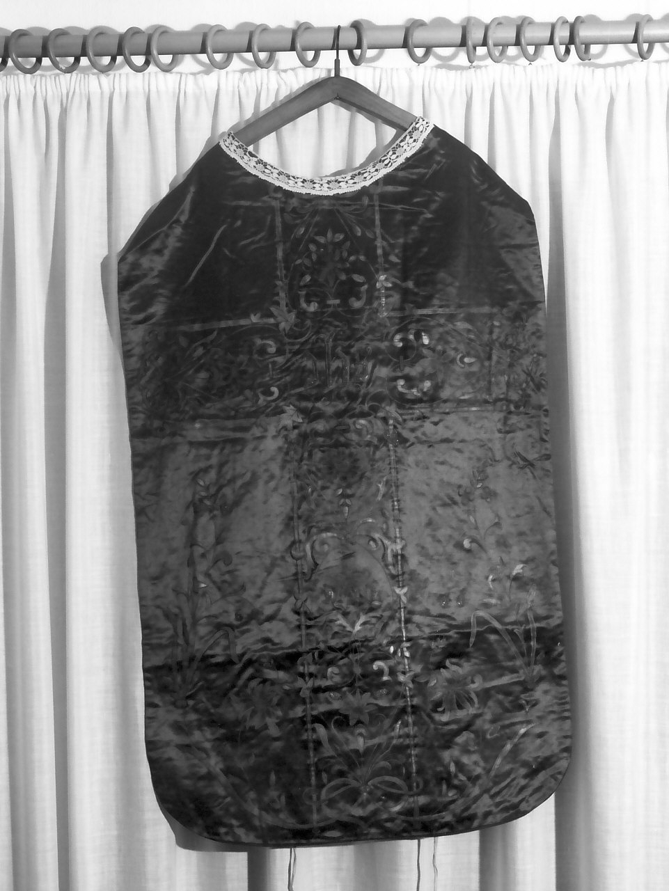 paramento liturgico, insieme - manifattura napoletana (fine/inizio secc. XIX/ XX)