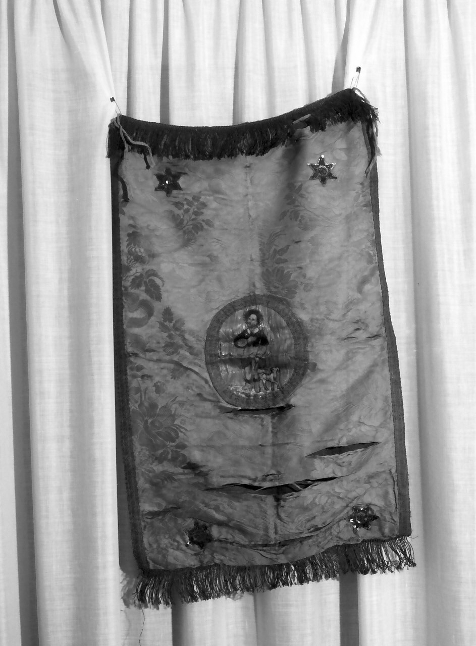 stendardo processionale - manifattura calabrese (fine sec. XIX)