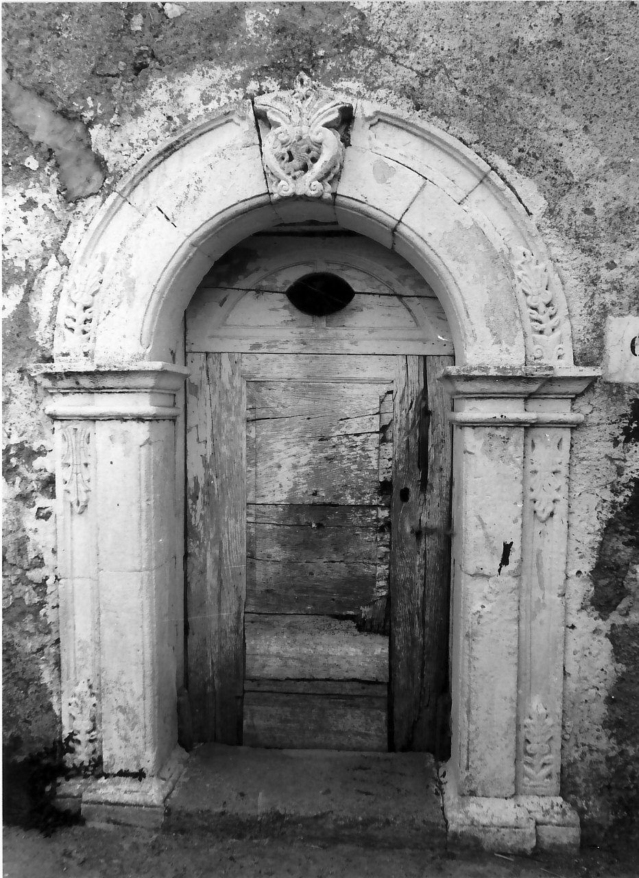 portale - ad arco - bottega calabrese (sec. XIX)