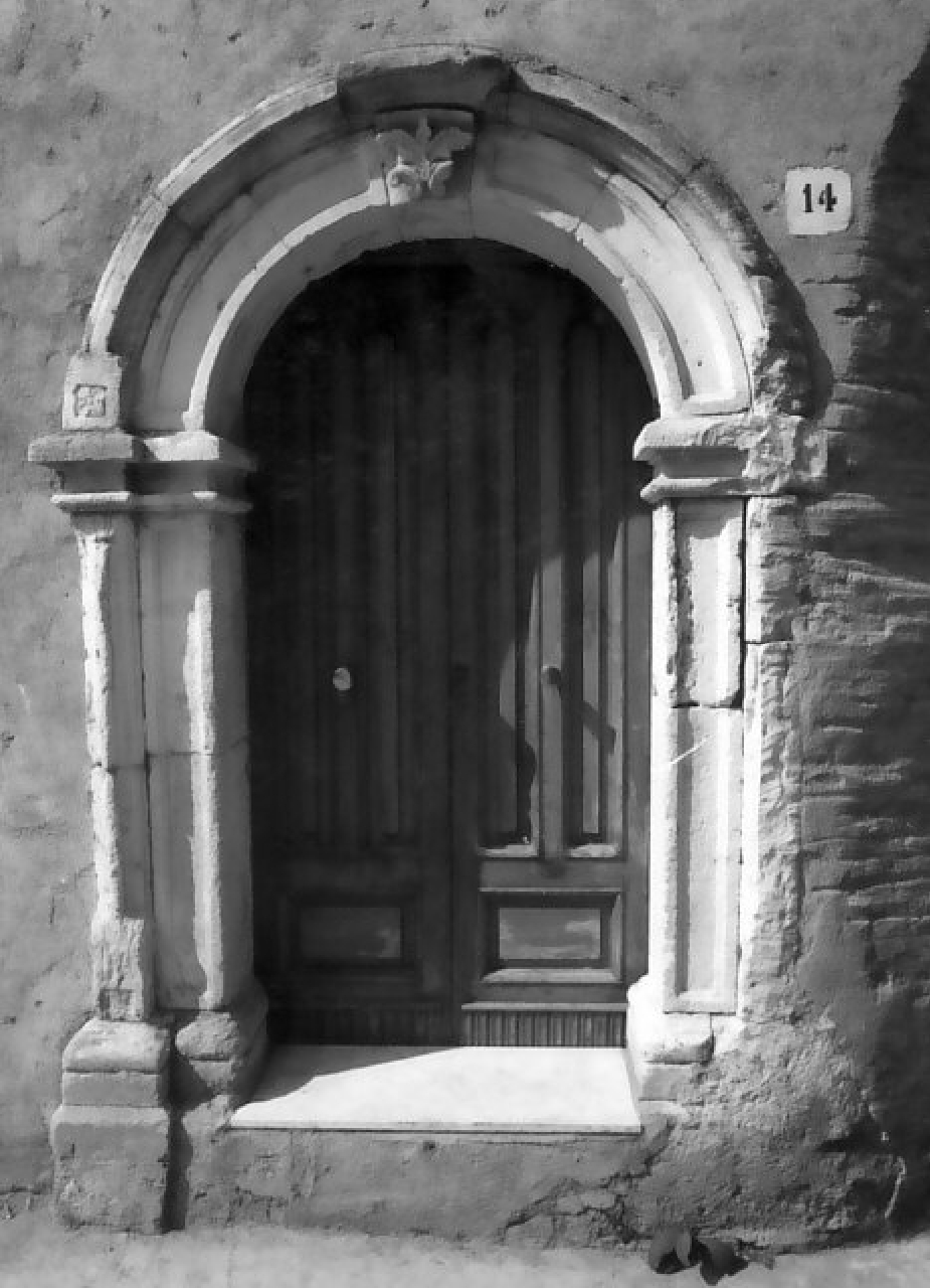 portale - ad arco - bottega calabrese (sec. XIX)