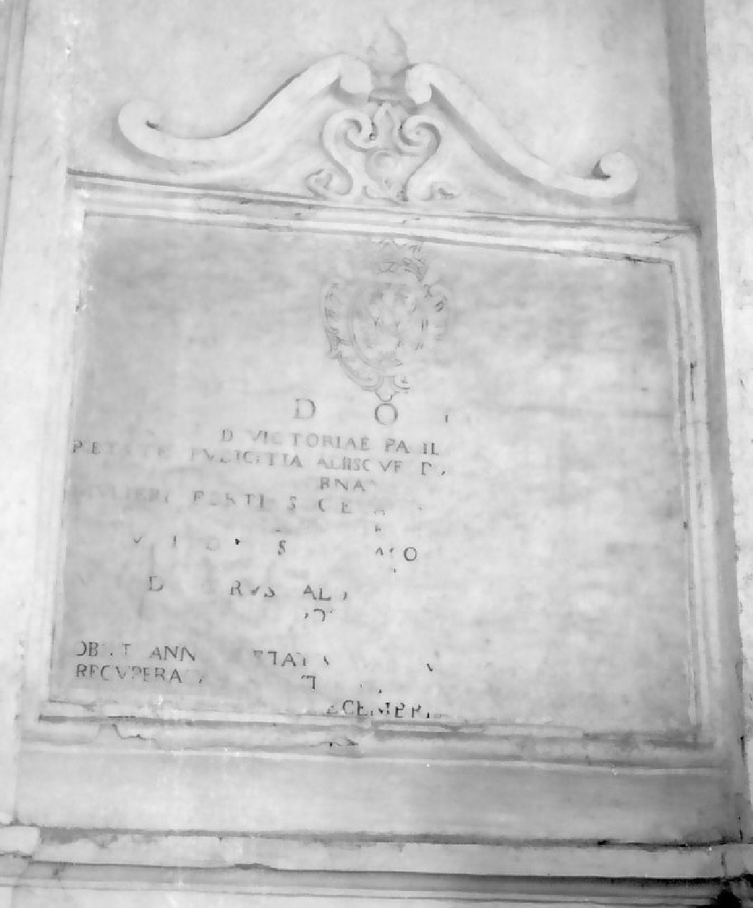 lapide, opera isolata - bottega calabrese (sec. XIX)