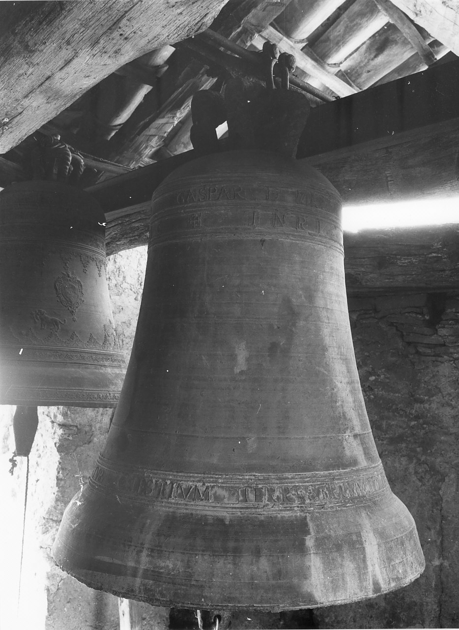 campana, opera isolata di Missanello Gaspare (sec. XVI)