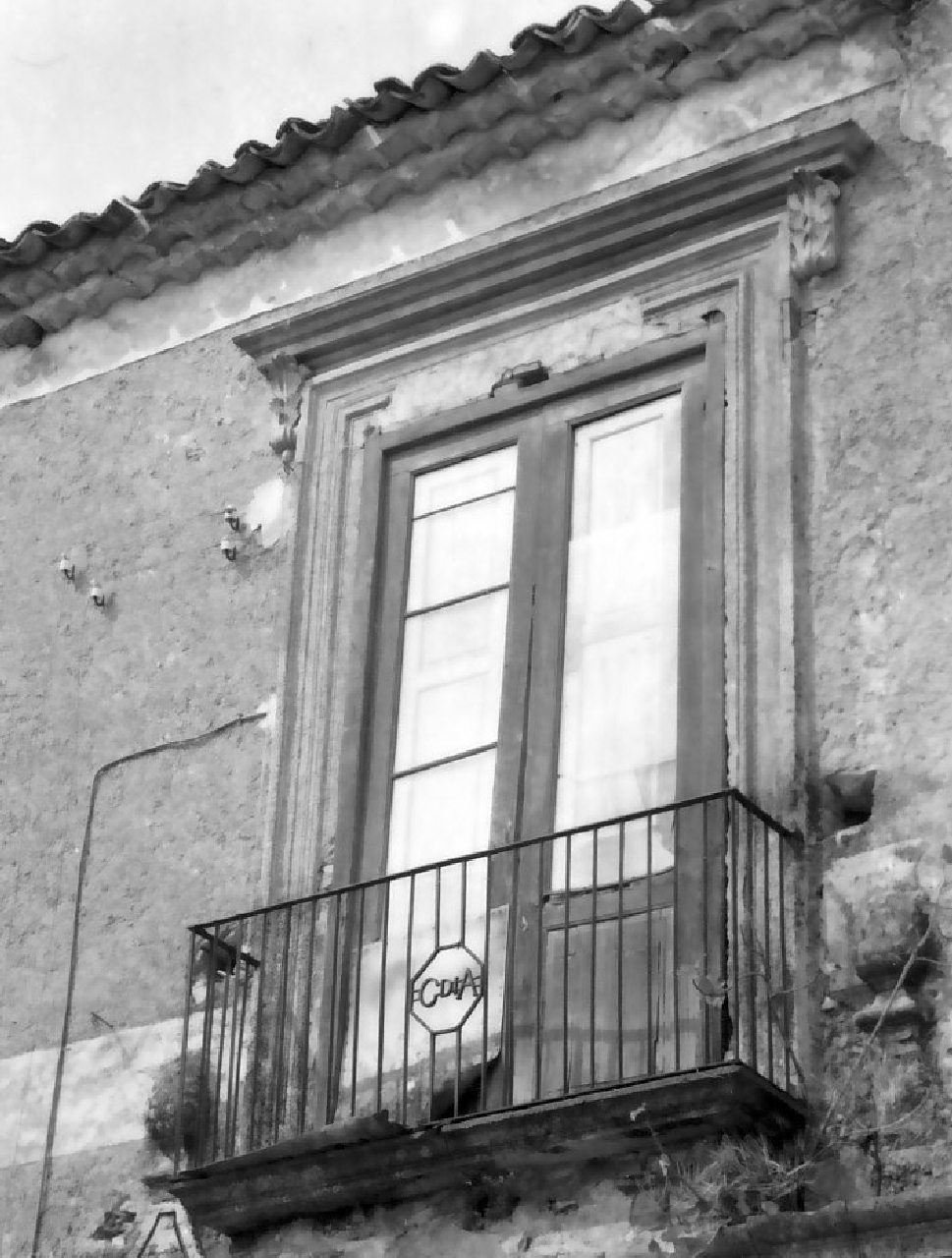 ringhiera, opera isolata - bottega calabrese (sec. XIX, sec. XX)