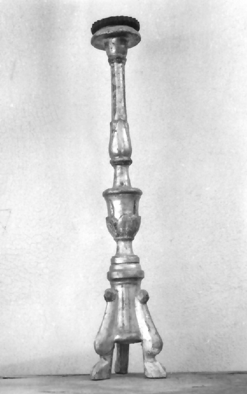 candelabro, serie - bottega calabrese (sec. XIX)