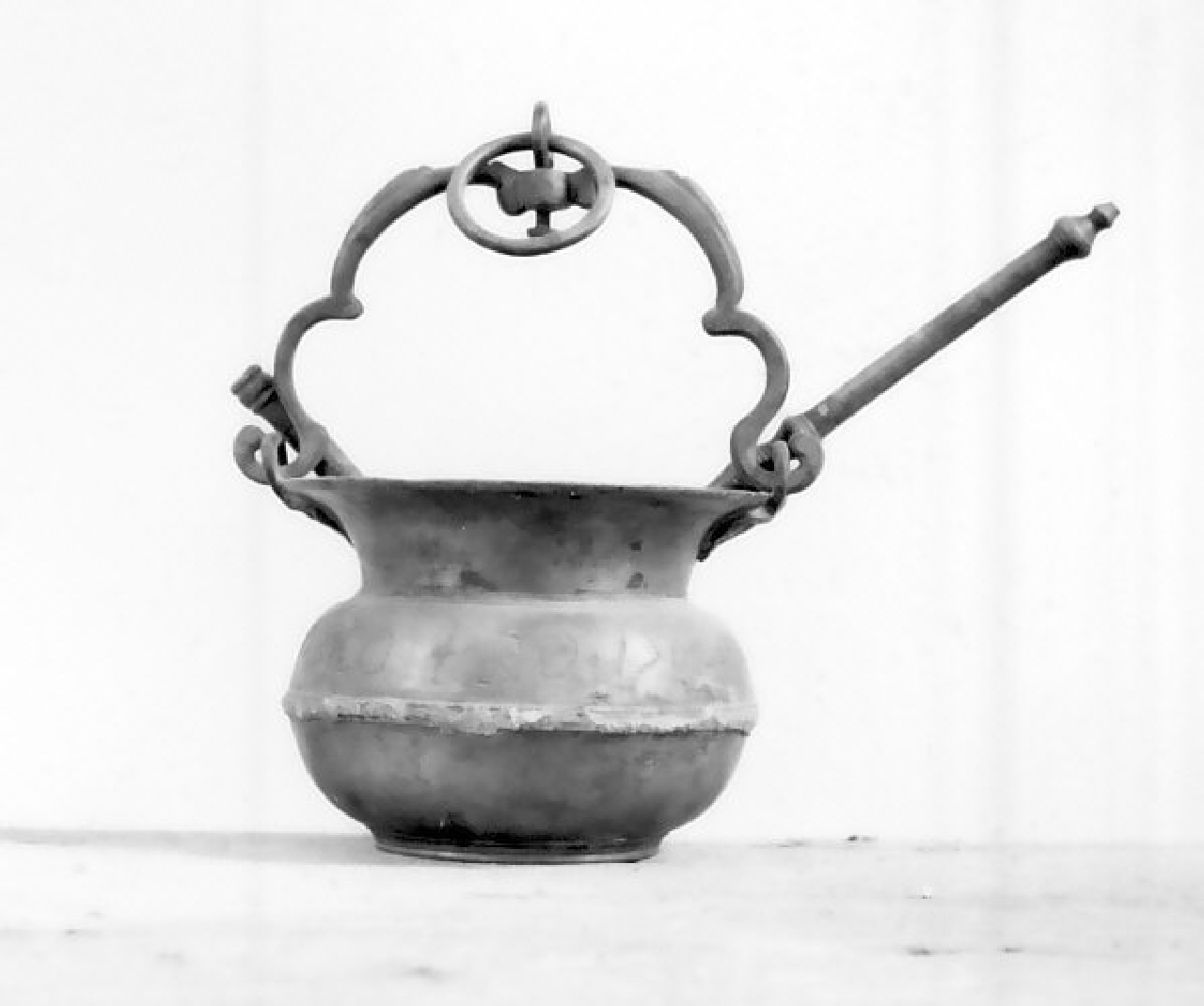 servizio per aspersione, opera isolata - bottega calabrese (sec. XVIII)