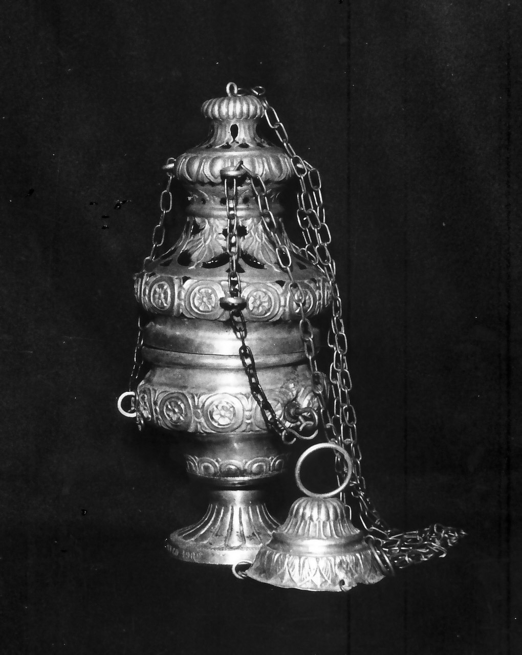 turibolo, opera isolata - bottega napoletana (sec. XIX)