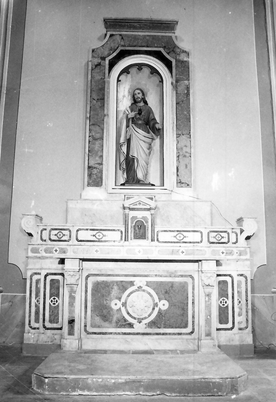 altare, opera isolata - bottega calabrese (sec. XIX)