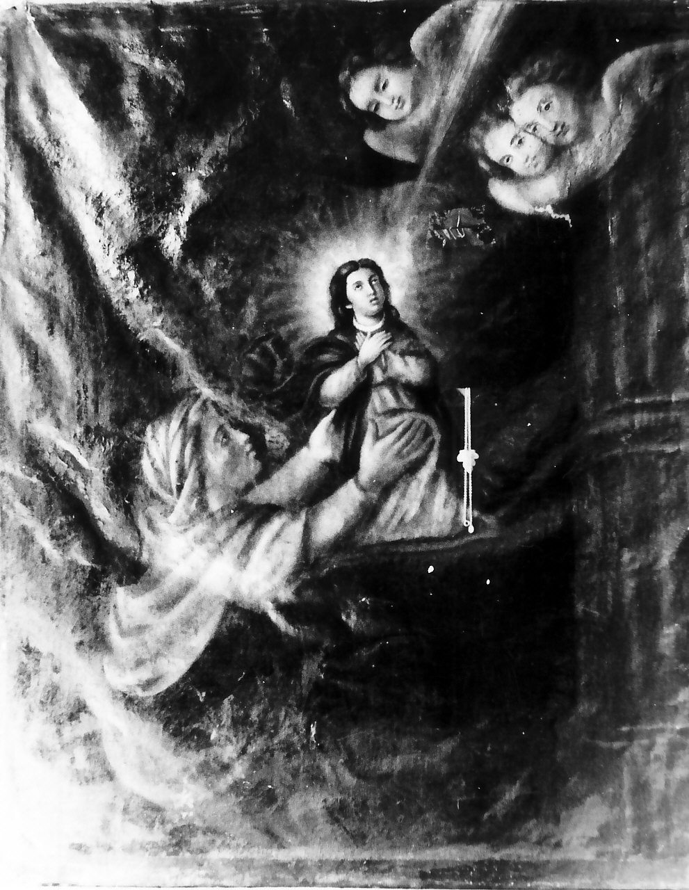 Maria Vergine bambina e Sant'Anna (dipinto) - ambito calabrese (inizio sec. XIX)