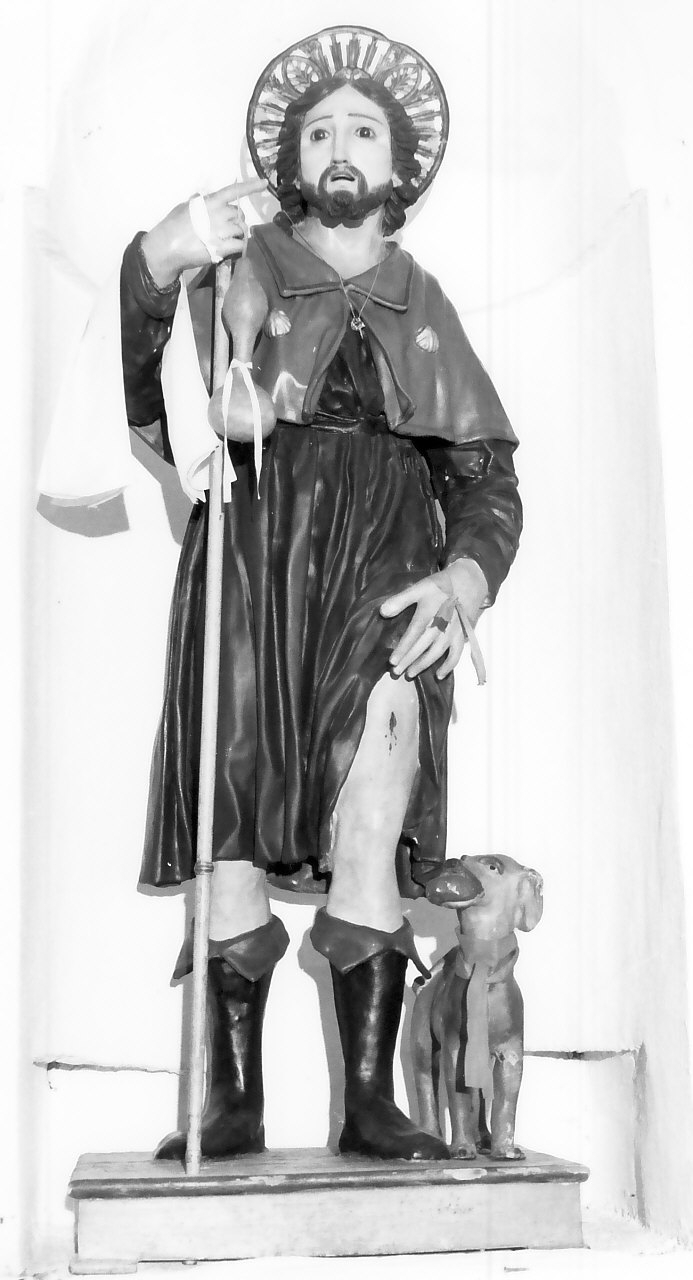 San Rocco (statua) - bottega Italia meridionale (sec. XIX)